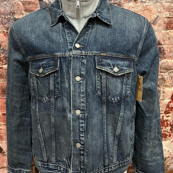 Polo by Ralph Lauren Other - NEW POLO RALPH LAUREN MENS DENIM JEAN TRUCKER JACKET 2X